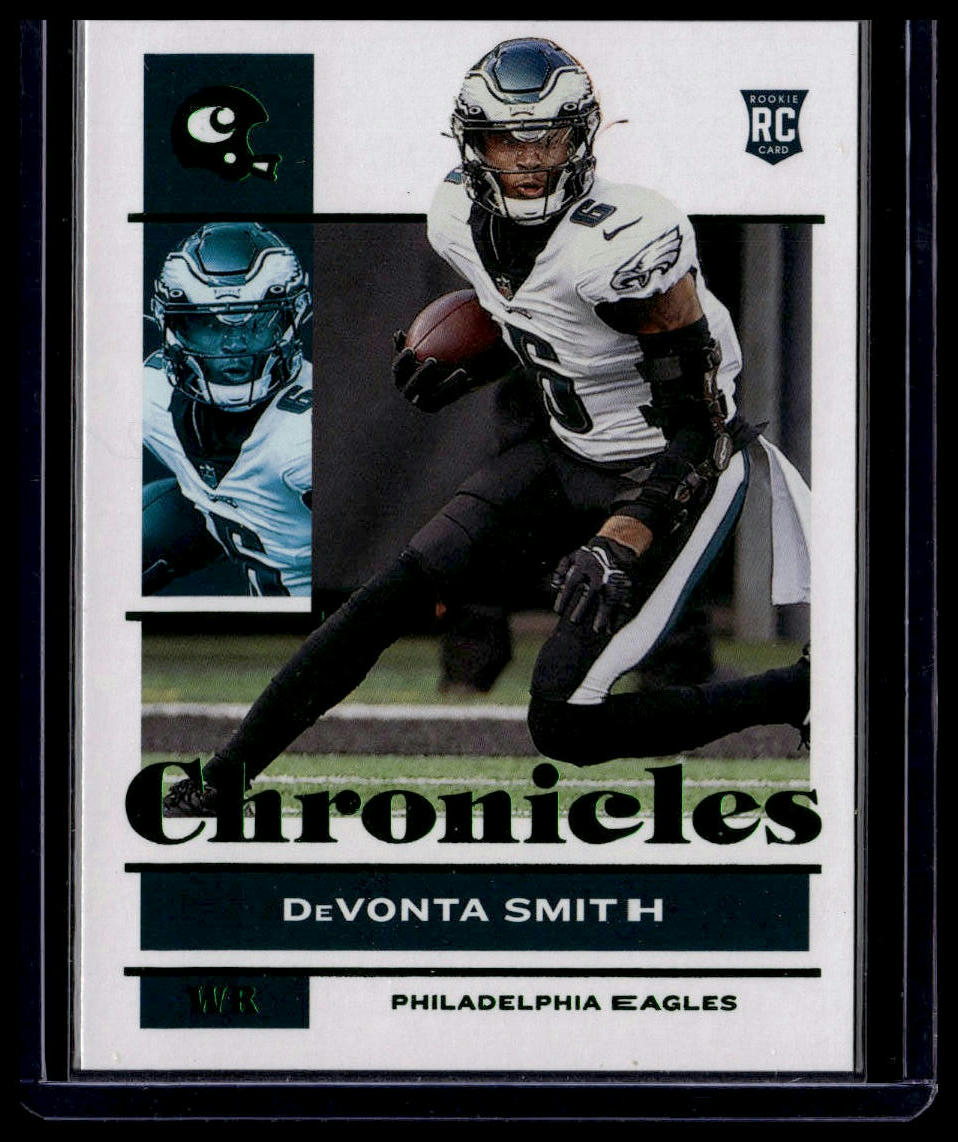 2021 Panini Chronicles #72 DeVonta Smith Green