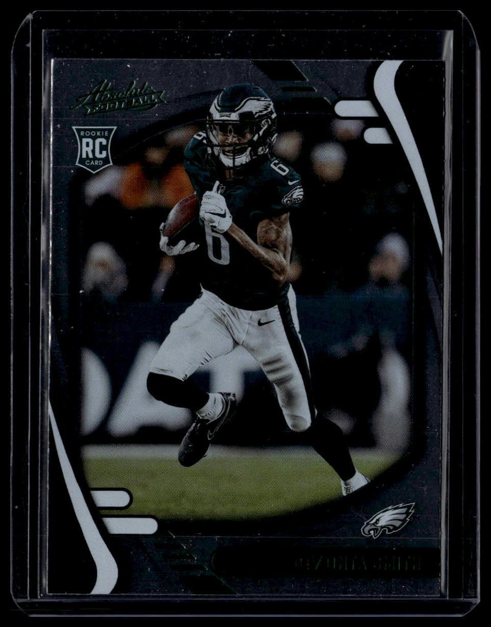 2021 Panini Absolute #107 DeVonta Smith Green