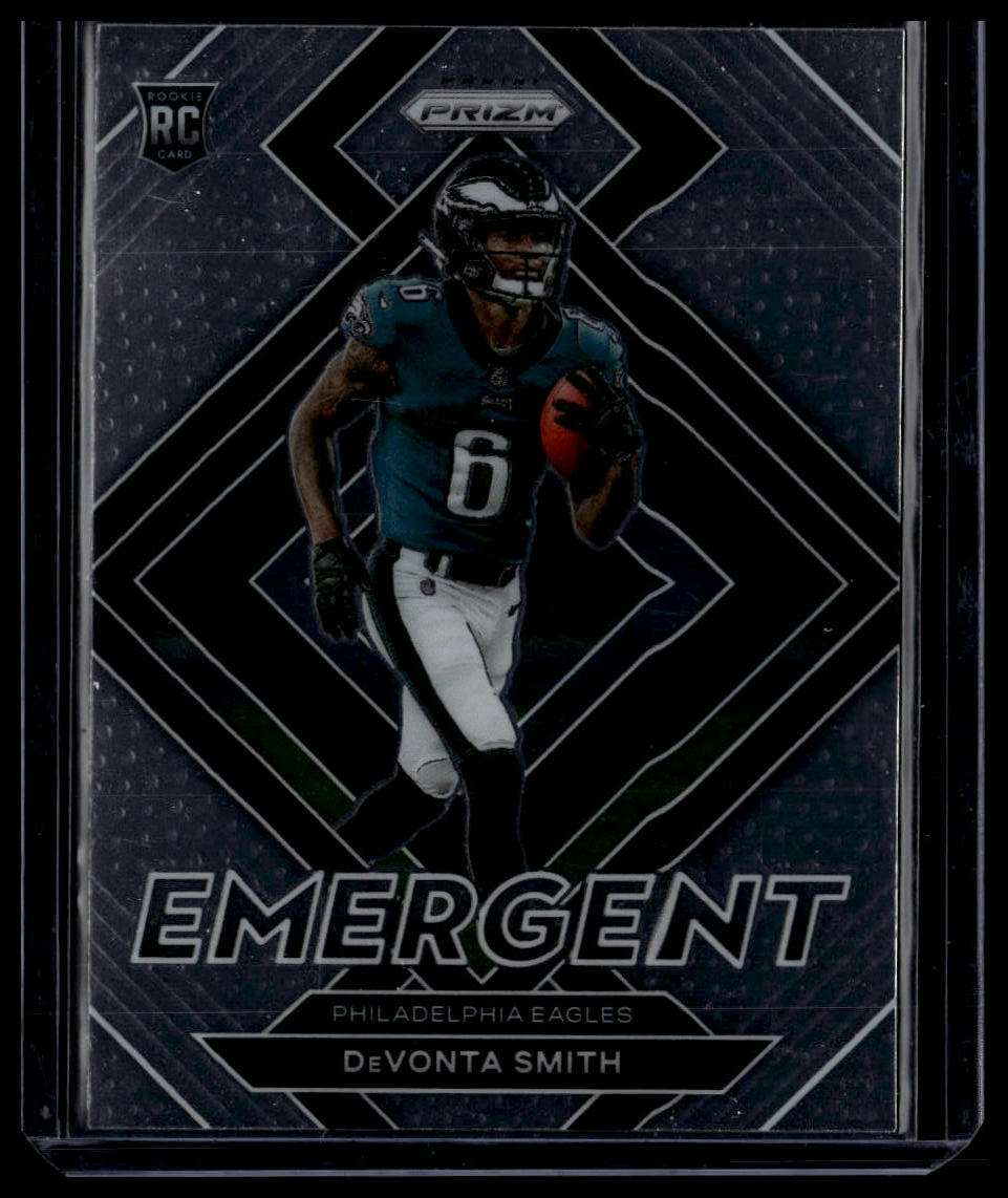 2021 Panini Prizm #E-5 DeVonta Smith Emergent