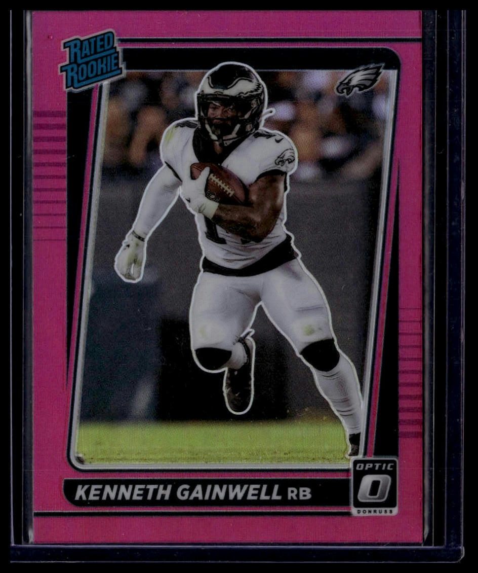 2021 Donruss Optic #239 Kenneth Gainwell Pink