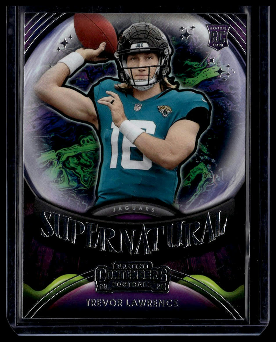 2021 Panini Contenders #SN-TLR Trevor Lawrence Supernatural