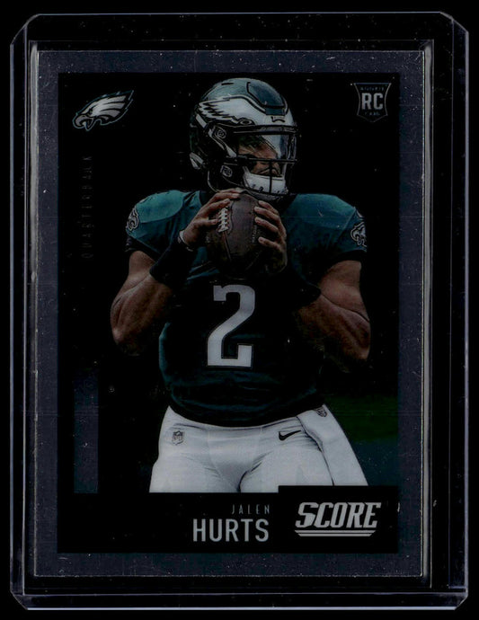 2020 Panini Chronicles #457 Jalen Hurts 2020 Score Update Rookies