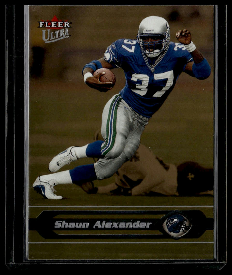 2002 Ultra #3 Shaun Alexander Gold Medallion