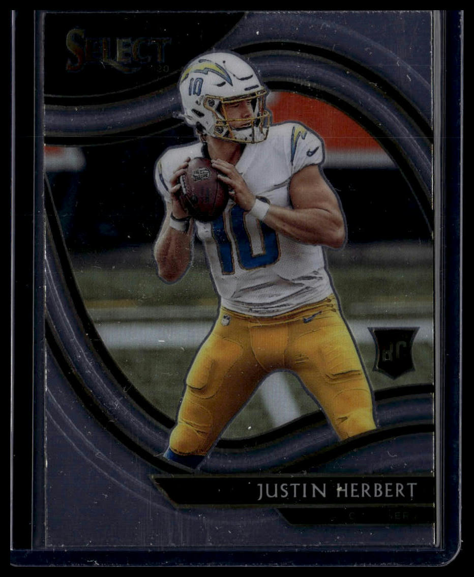 2020 Panini Select #344 Justin Herbert