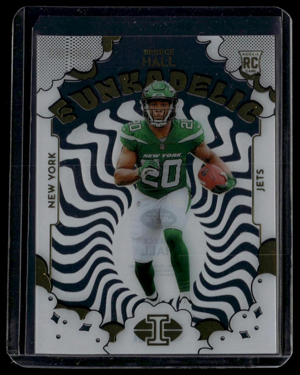 2022 Panini Illusions #F-20 Breece Hall Funkadelic
