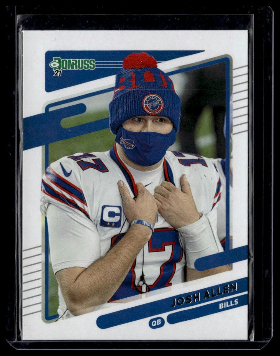 2021 Donruss #225b Josh Allen No Helmet