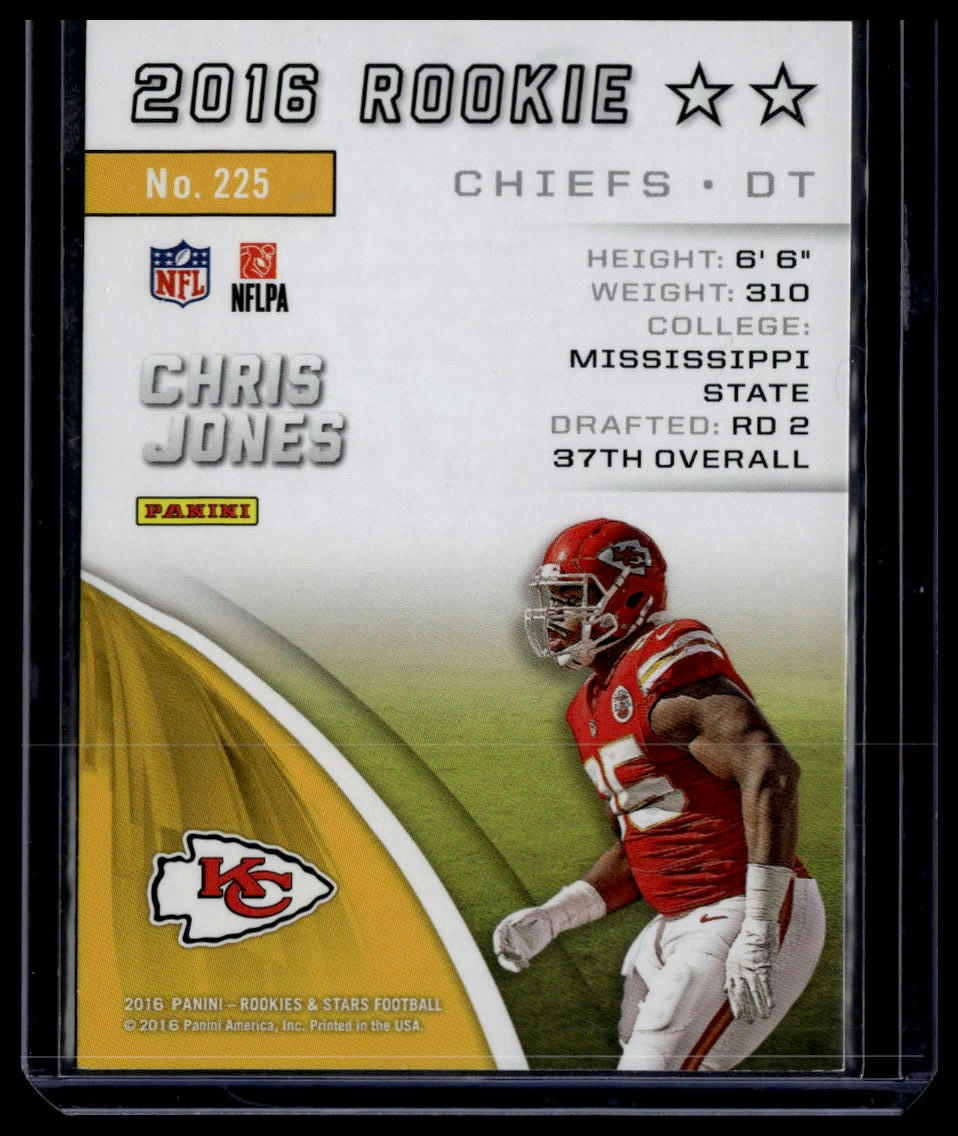 2016 Panini Rookies & Stars #225 Chris Jones