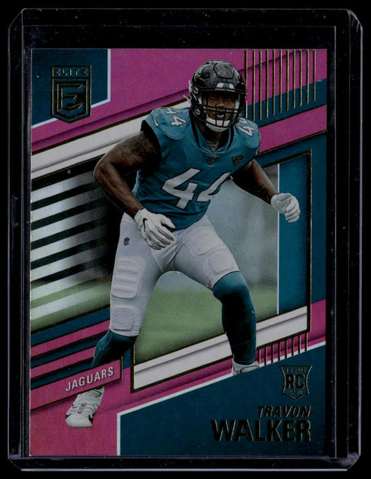 2022 Donruss Elite #151 Travon Walker Pink