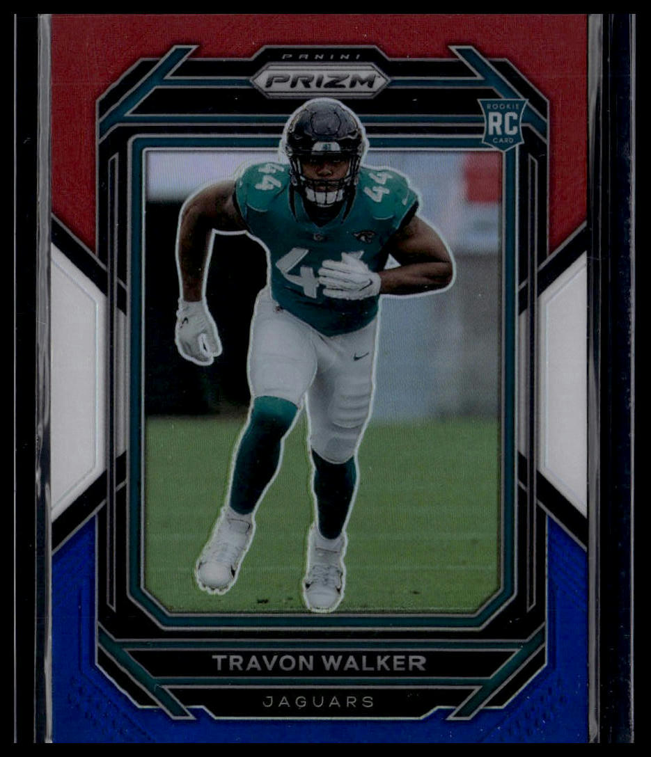2022 Panini Prizm #339 Travon Walker Red White and Blue