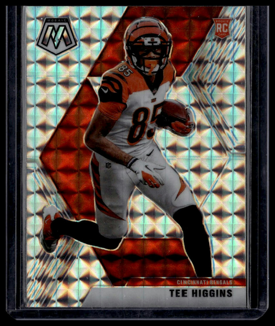 2020 Panini Mosaic #213 Tee Higgins Prizm