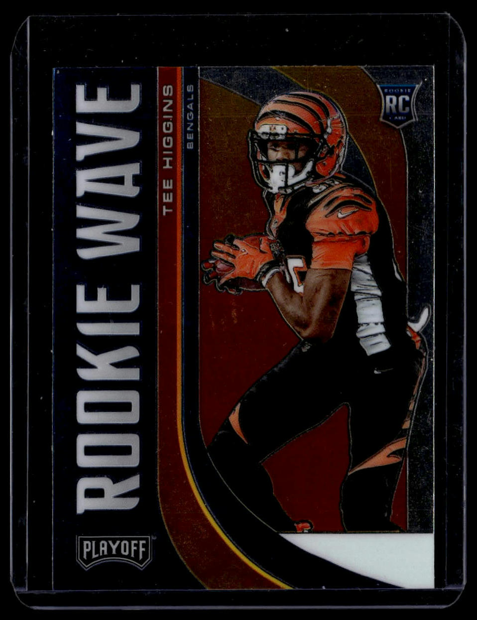 2020 Panini Playoff #RW-13 Tee Higgins Rookie Wave