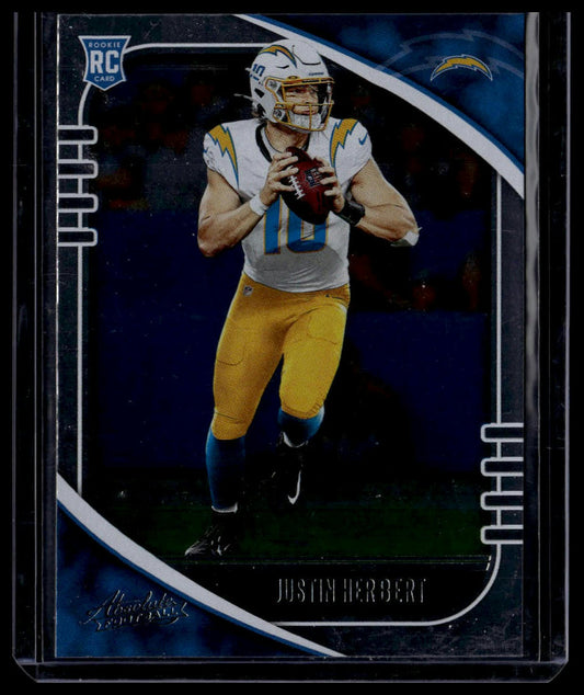 2020 Panini Absolute #167 Justin Herbert Retail