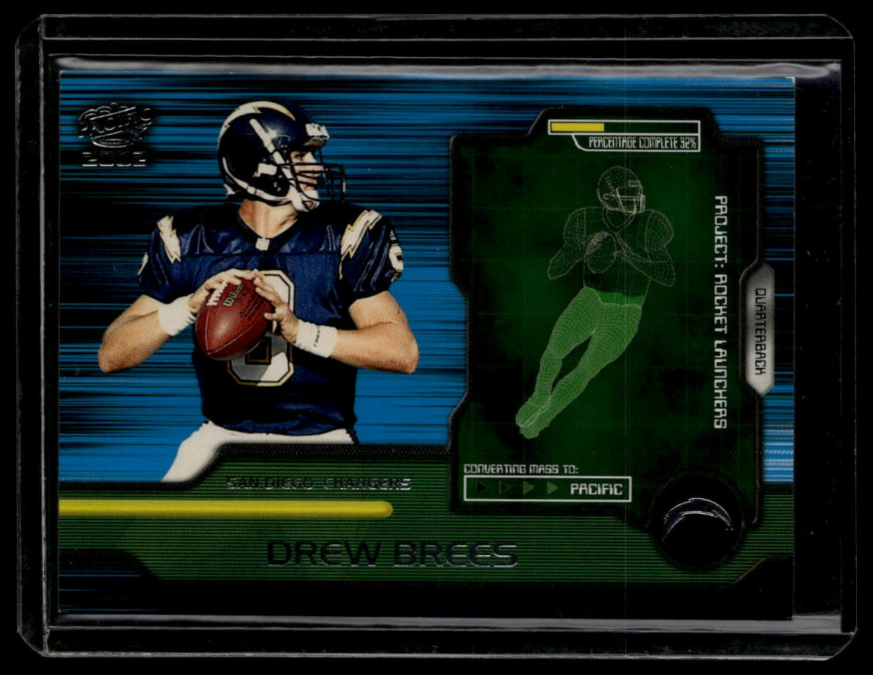 2002 Pacific #14 Drew Brees Rocket Launchers