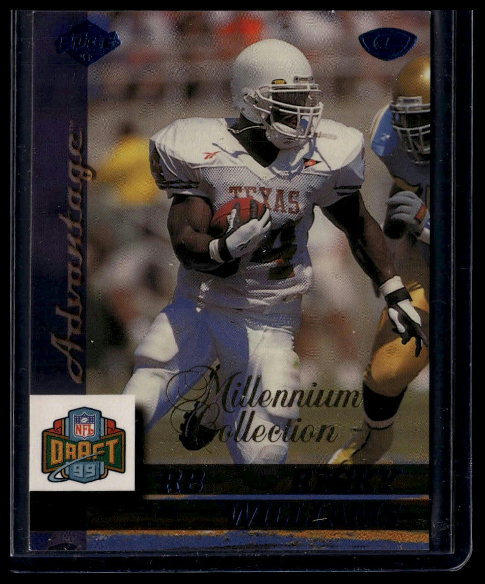 1999 Collector's Edge Advantage #186 Ricky Williams Millennium Collection Blue