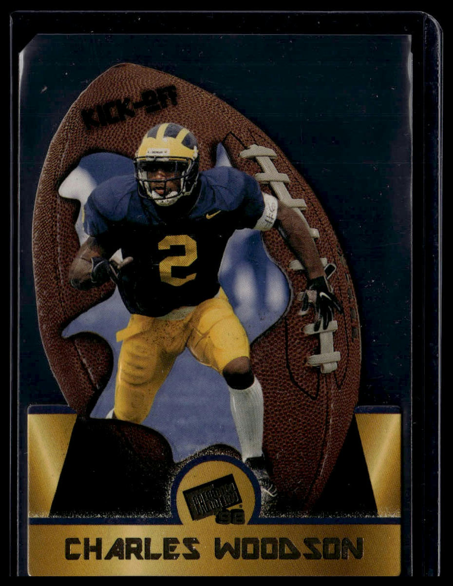 1998 Press Pass #KO3 Charles Woodson Kick-Off