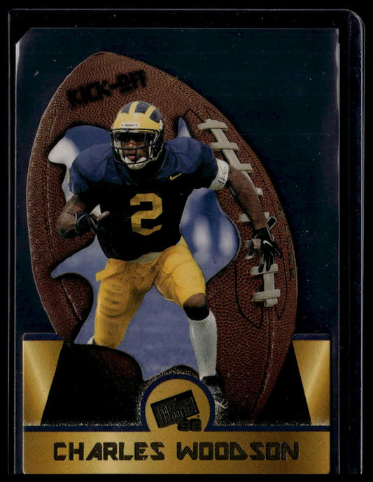1998 Press Pass #KO3 Charles Woodson Kick-Off