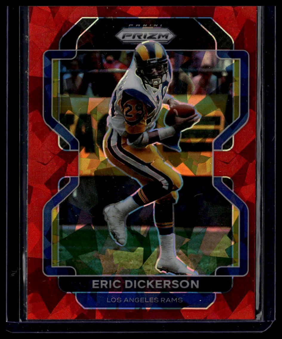 2021 Panini Prizm #72 Eric Dickerson Red Ice