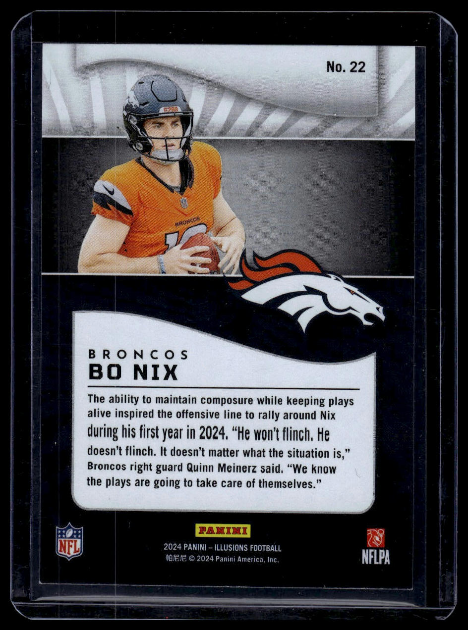 2024 Panini Illusions #22 Bo Nix Retail