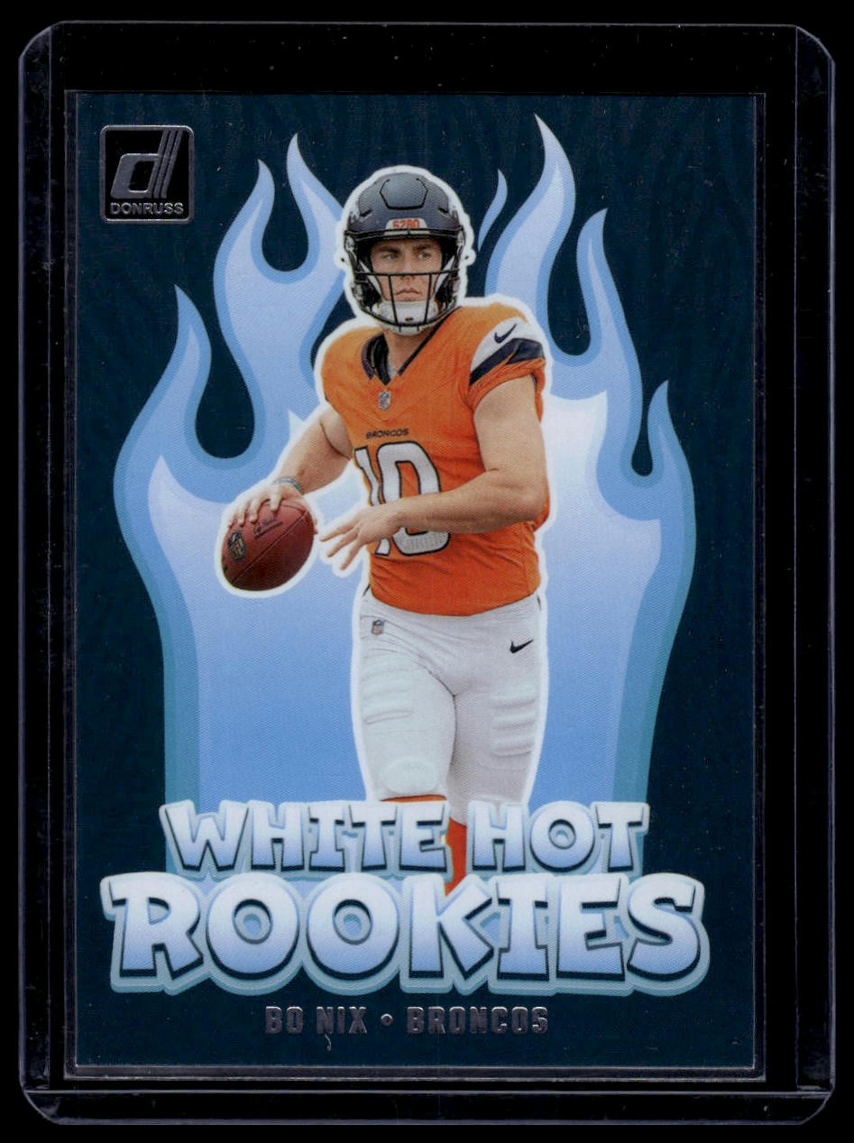 2024 Donruss #WH9 Bo Nix White Hot Rookies