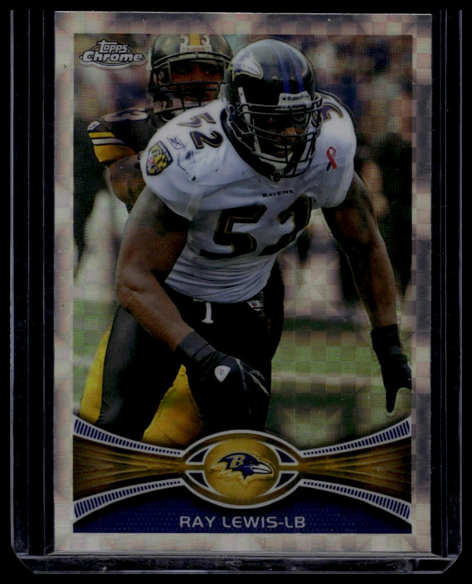 2012 Topps Chrome #121 Ray Lewis Xfractors