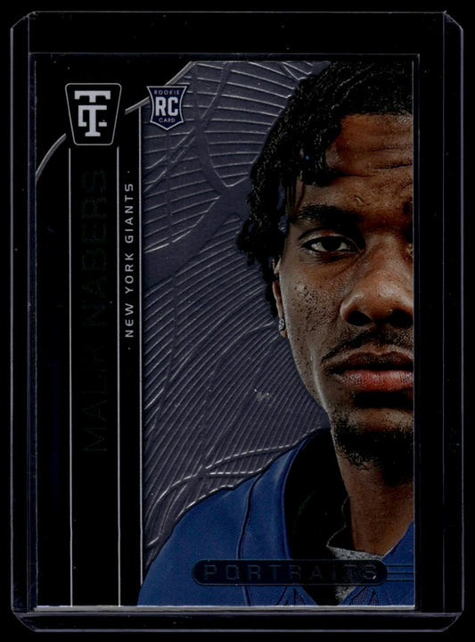 2024 Panini Totally Certified #5 Malik Nabers Portraits