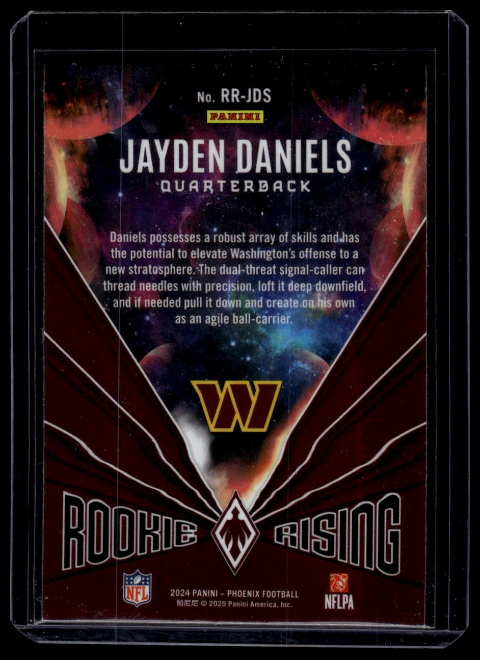 2024 Panini Phoenix #RR-JDS Jayden Daniels Rookie Rising