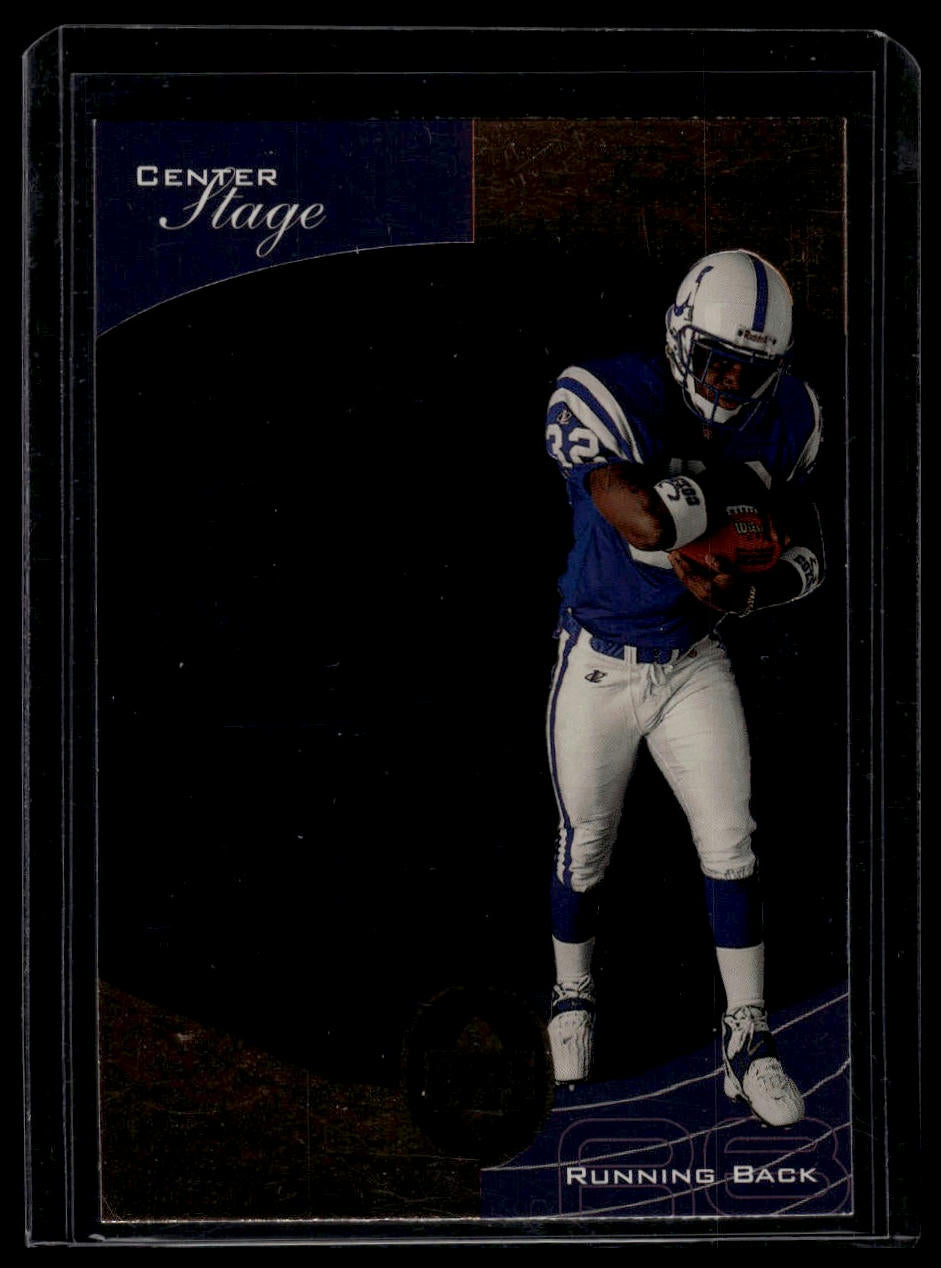 1999 Upper Deck Ovation #CS8 Edgerrin James Center Stage