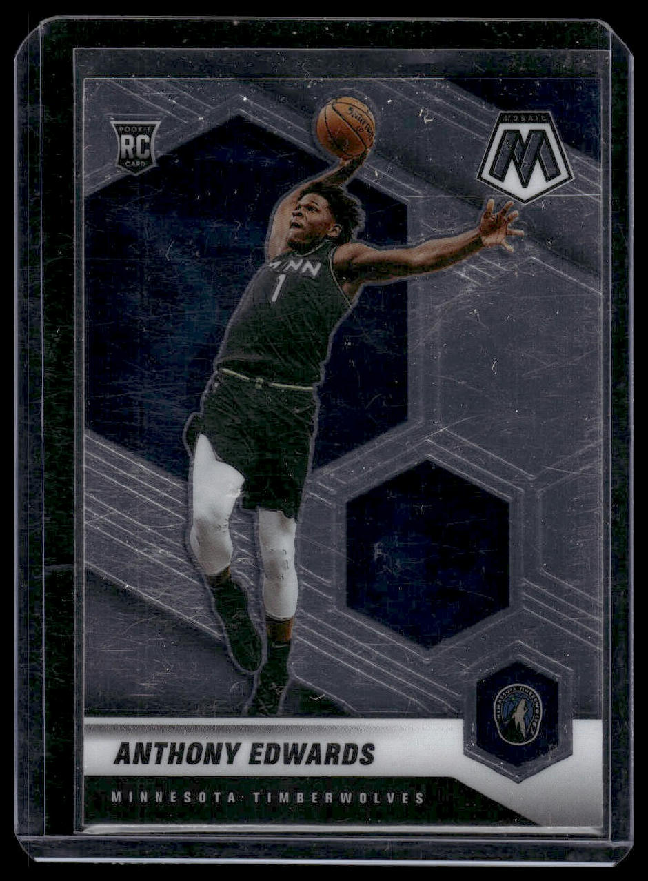 2020-21 Panini Mosaic #201 Anthony Edwards