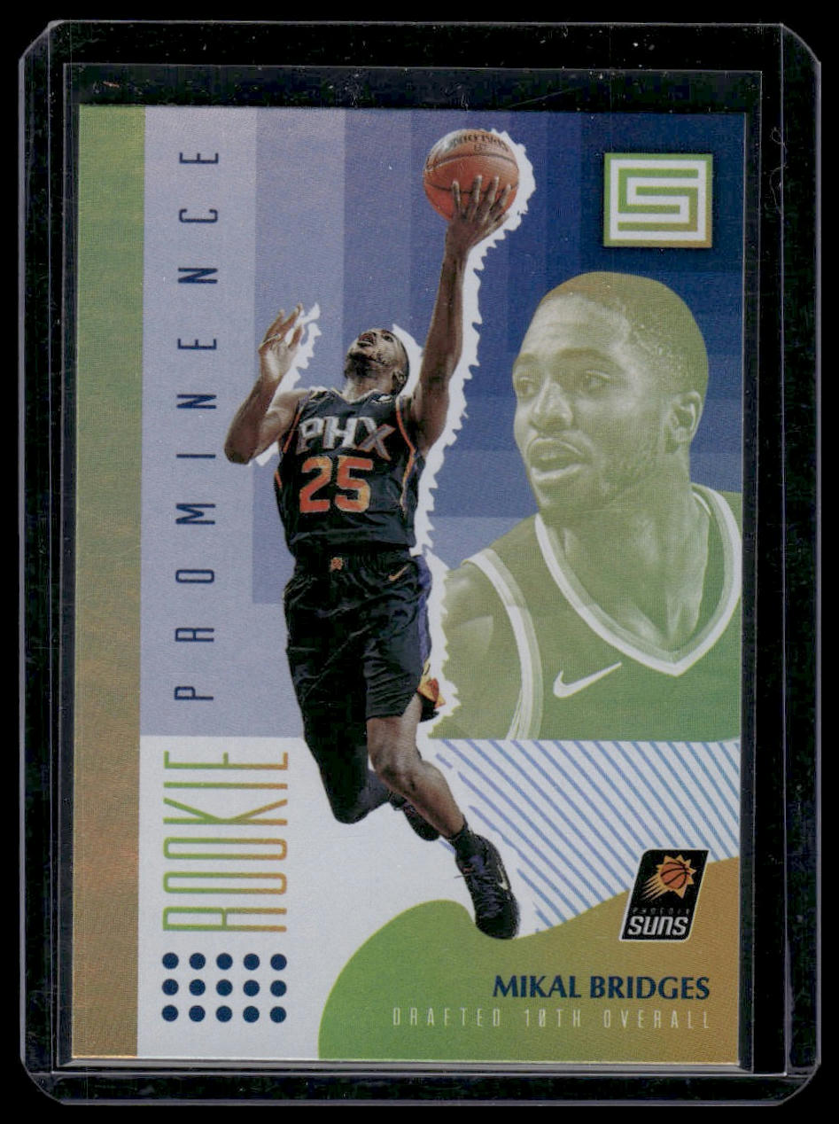 2018-19 Panini Status #10 Mikal Bridges Rookie Prominence