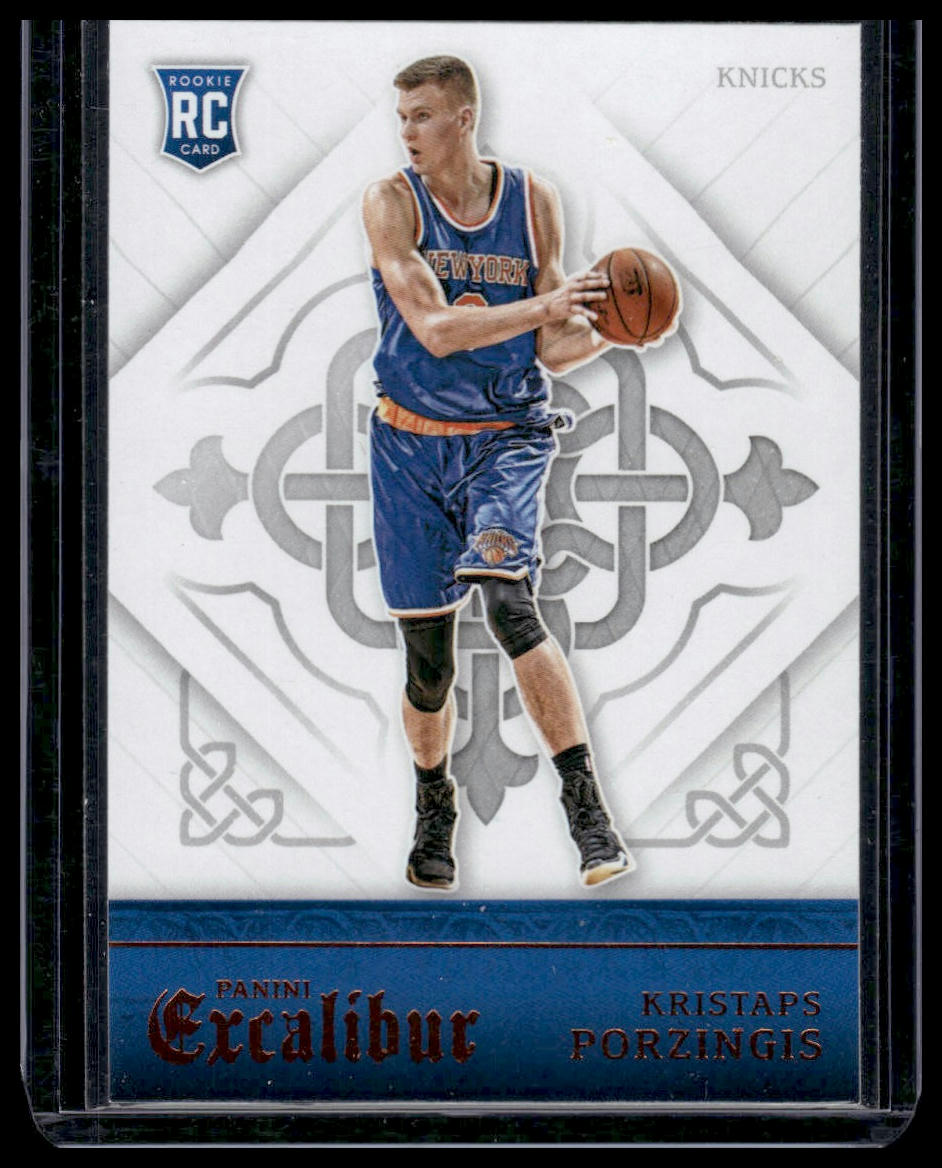 2015-16 Panini Excalibur #187 Kristaps Porzingis
