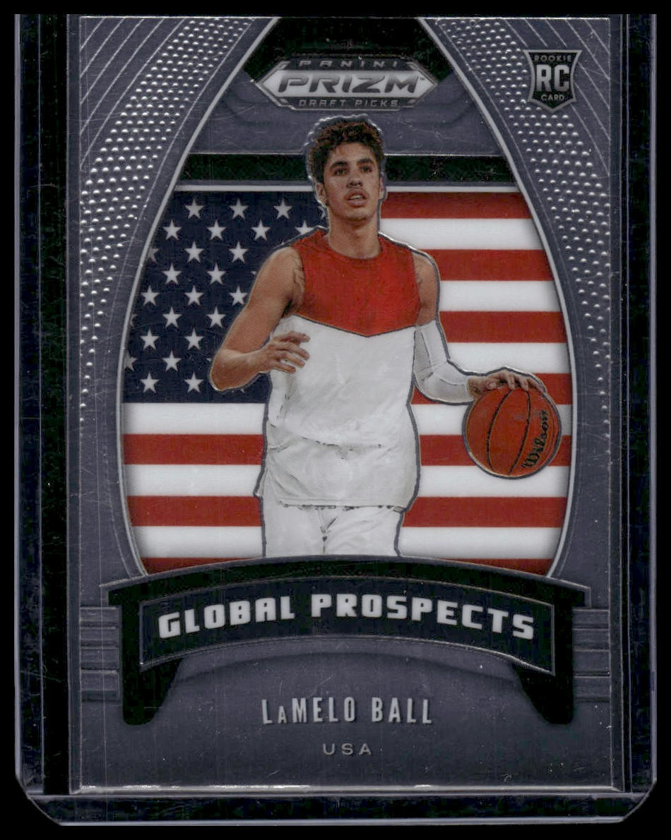 2020 Panini Prizm Draft Picks Collegiate #98 LaMelo Ball