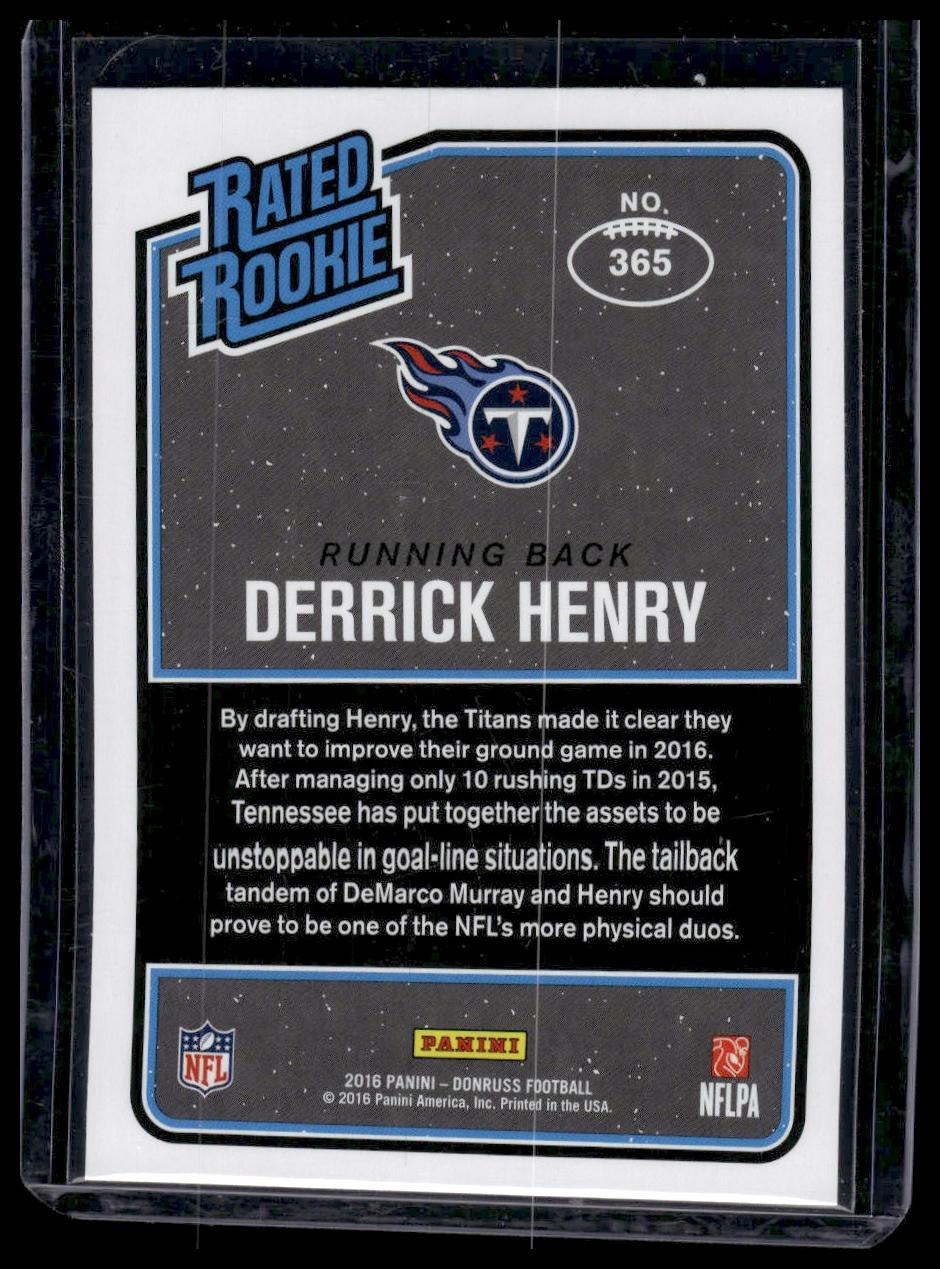 2016 Donruss #365 Derrick Henry