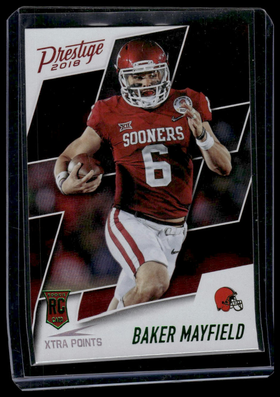 2018 Panini Prestige #203 Baker Mayfield Xtra Points Green