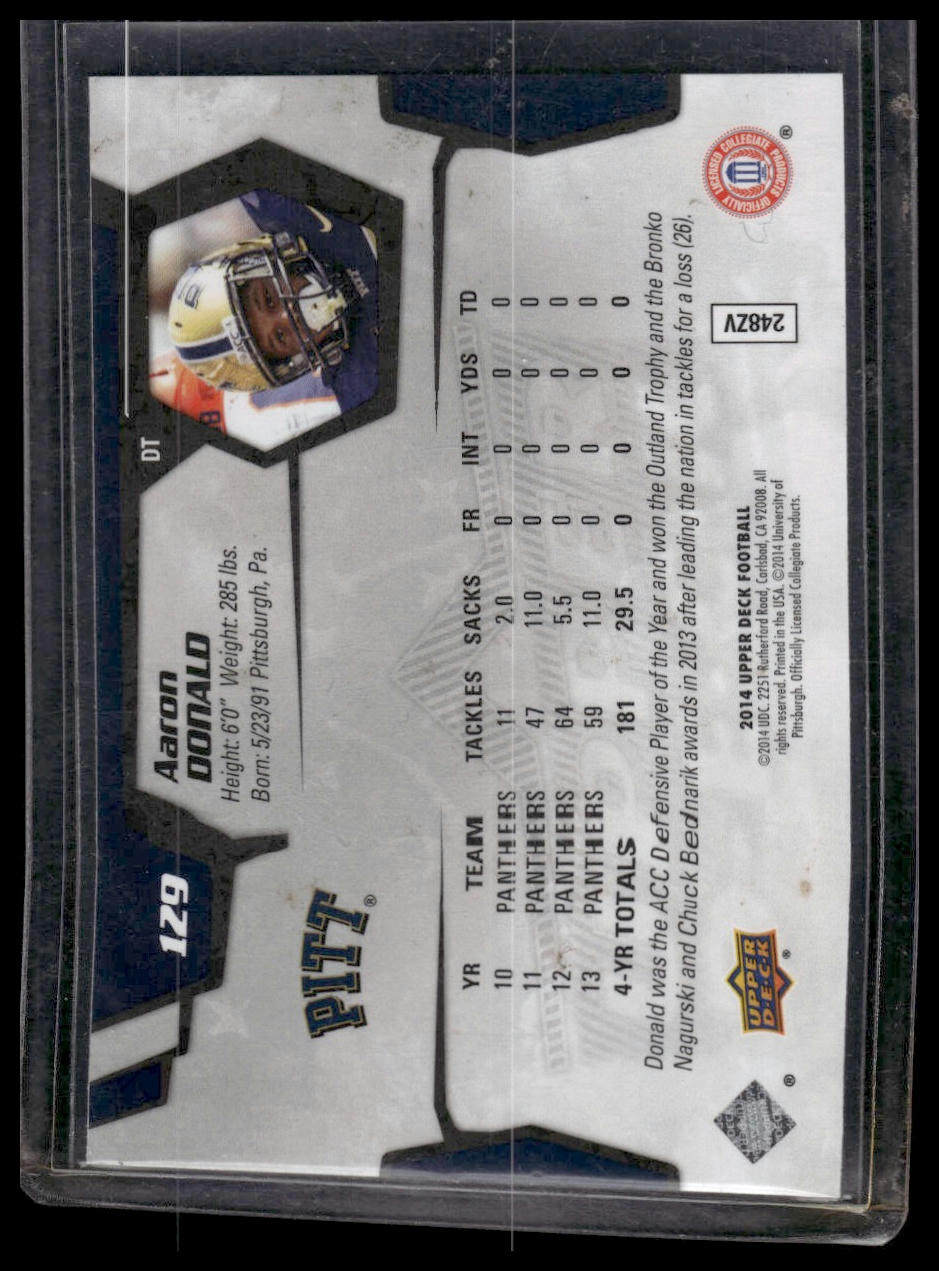 2014 Upper Deck #129 Aaron Donald