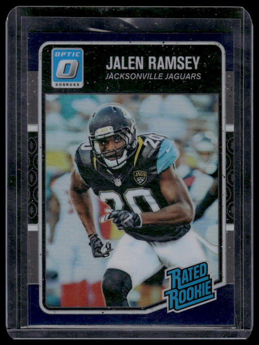 2016 Donruss Optic #171 Jalen Ramsey Purple