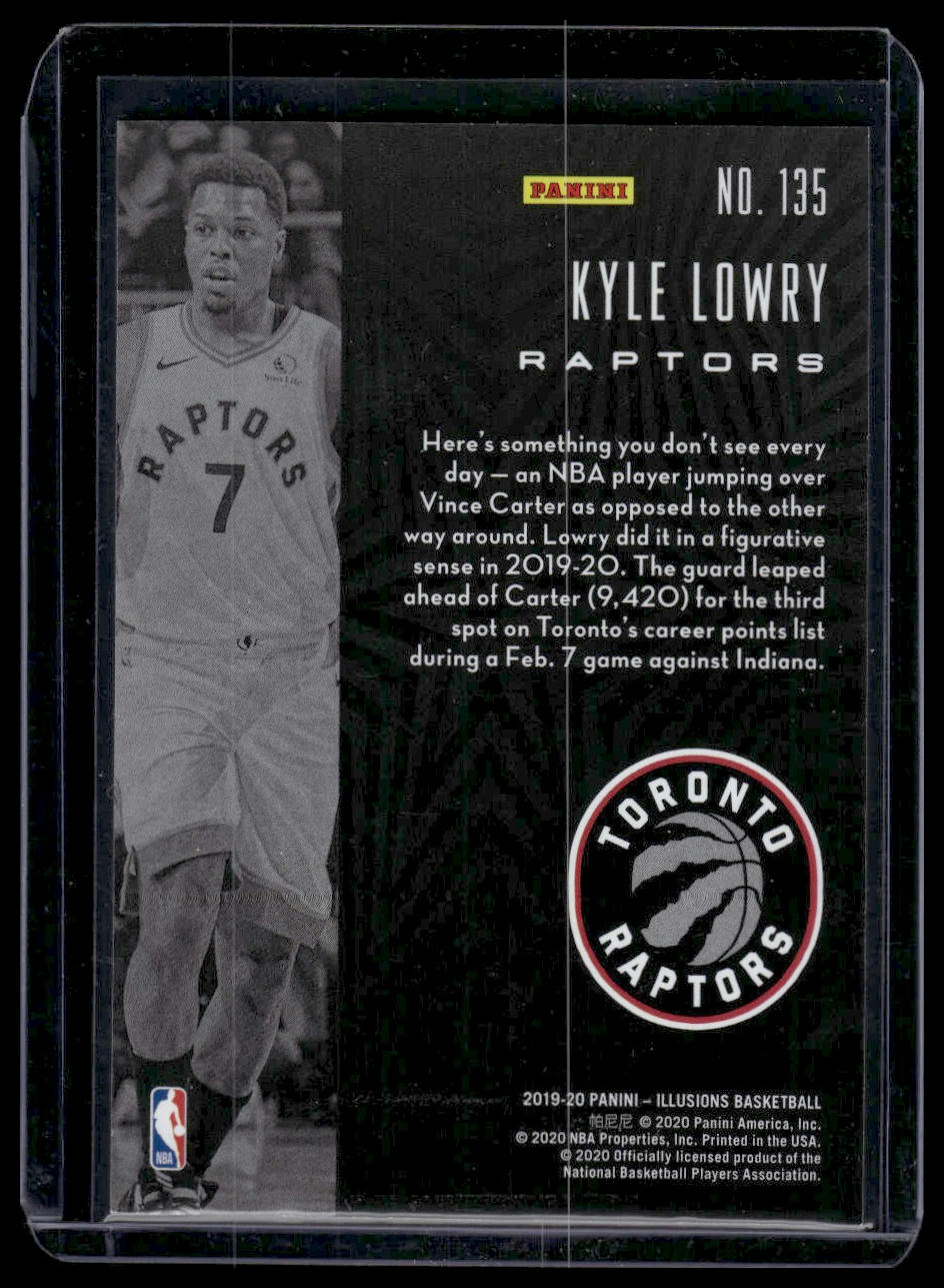 2019-20 Panini Illusions #135 Kyle Lowry Ruby #/199
