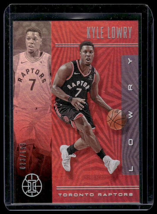 2019-20 Panini Illusions #135 Kyle Lowry Ruby #/199