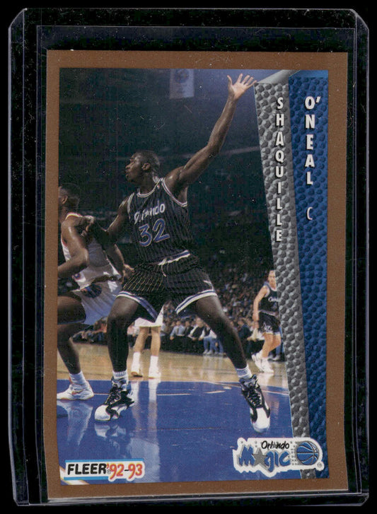 1992-93 Fleer #401 Shaquille O'Neal