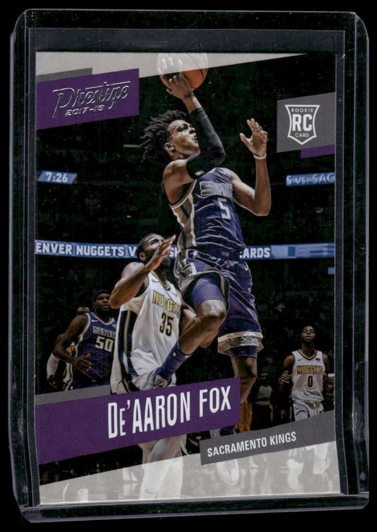 2017-18 Panini Prestige #155 De'Aaron Fox