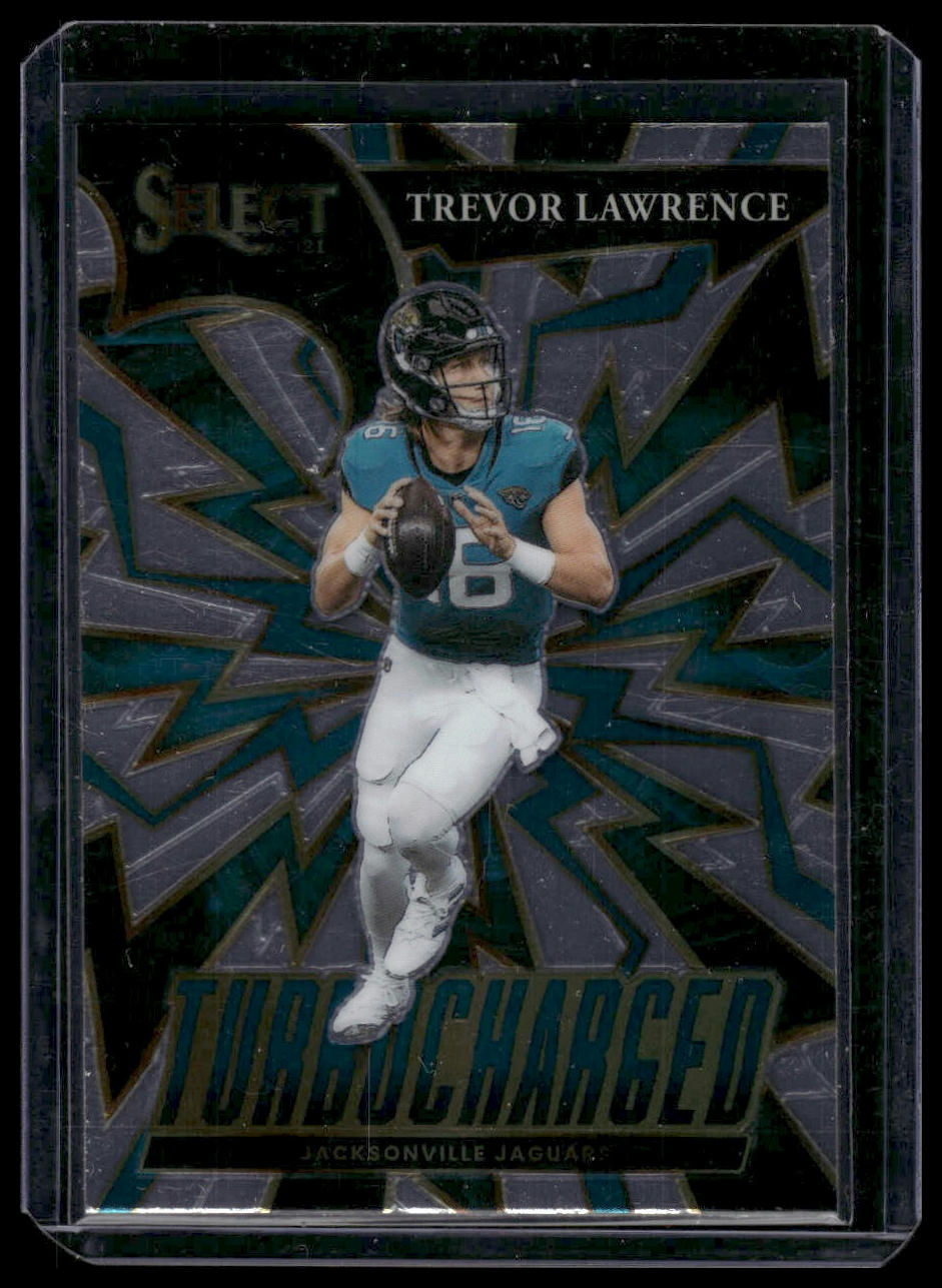 2021 Panini Select #TUR-1 Trevor Lawrence Turbocharged