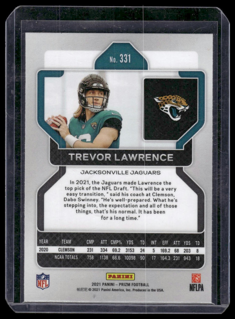 2021 Panini Prizm #331 Trevor Lawrence