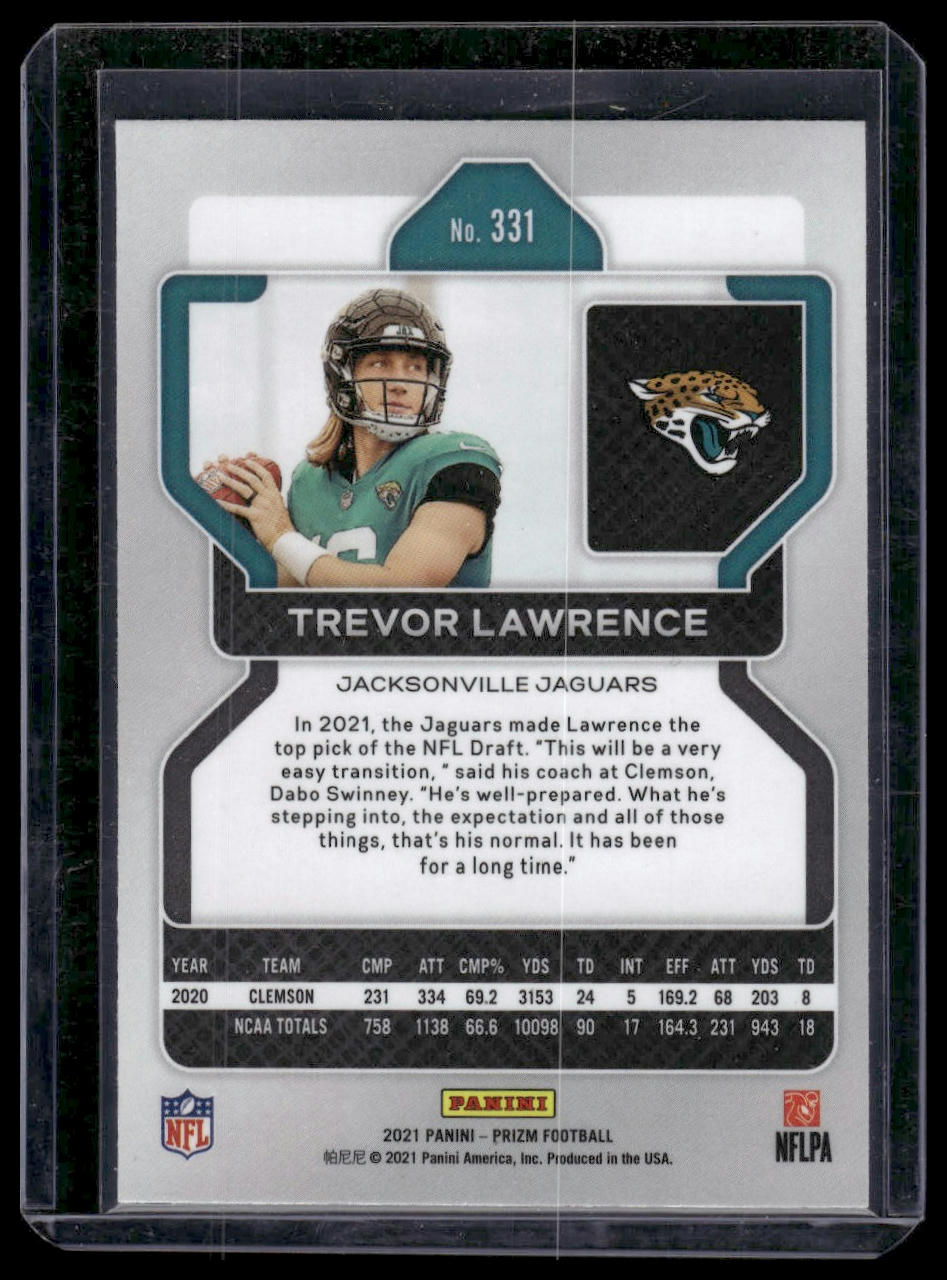 2021 Panini Prizm #331 Trevor Lawrence