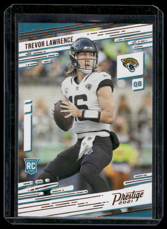 2021 Panini Chronicles #201 Trevor Lawrence Prestige Rookies Update