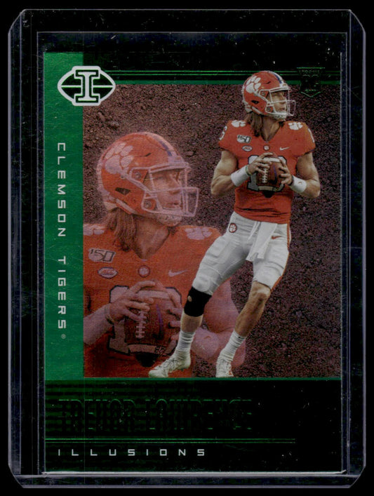 2021 Panini Chronicles Draft Picks #101 Trevor Lawrence Green
