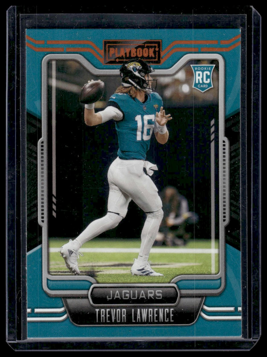 2021 Panini Playbook #101 Trevor Lawrence Orange