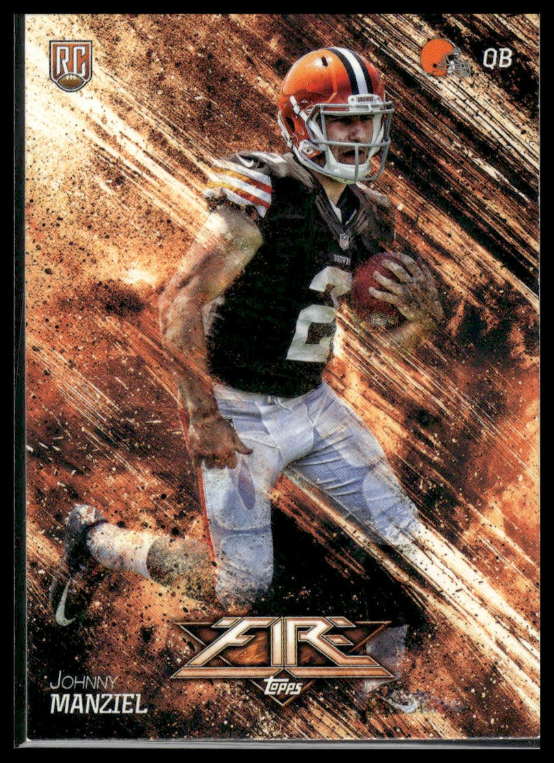 2014 Topps Fire #143 Johnny Manziel