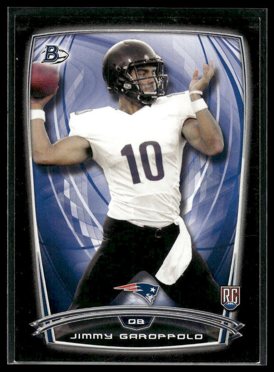 2014 Bowman #105 Jimmy Garoppolo Rookies Black