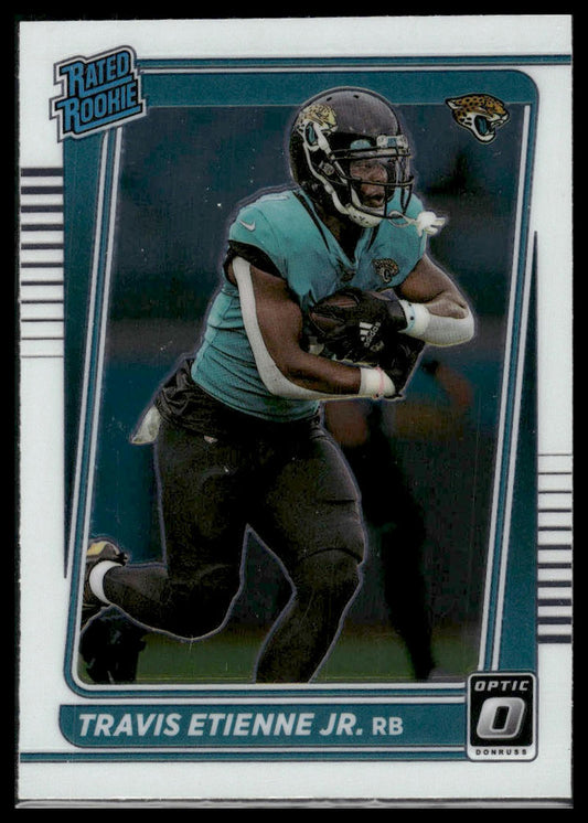 2021 Donruss Optic #214 Travis Etienne Jr.