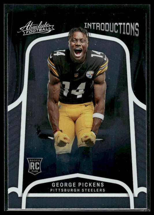 2022 Panini Absolute #INT-15 George Pickens Introductions