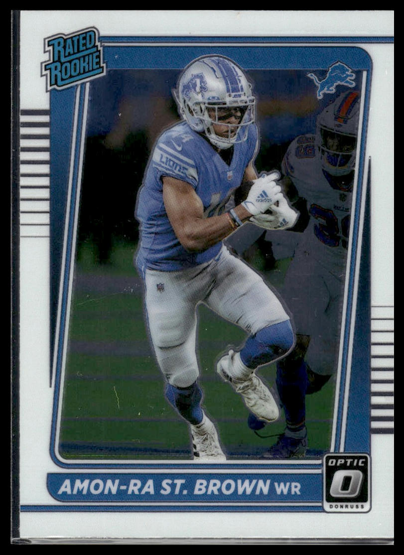2021 Donruss Optic #228 Amon-Ra St. Brown